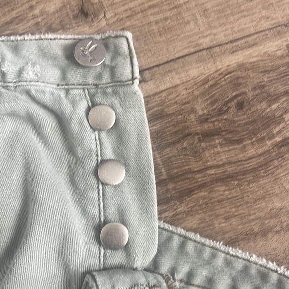 One Teaspoon high waisted Bonita shorts color faded khaki - Picture 6 of 7